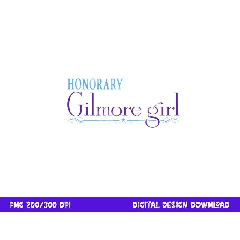 Gilmore Girls Honorary Gilmore Girl png, sublimation .jpg