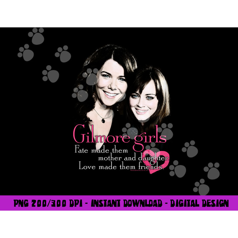 Gilmore Girls Title Longsleeve T Shirt Long Sleeve  png, sublimation .jpg