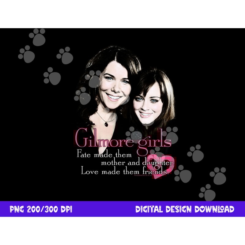 Gilmore Girls Title Longsleeve T Shirt Long Sleeve png, sublimation .jpg