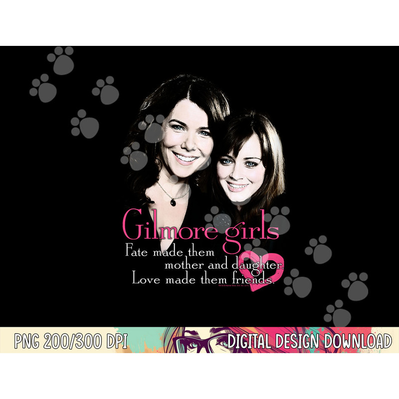 Gilmore Girls Title Longsleeve T Shirt Long Sleeve png, sublimation .jpg