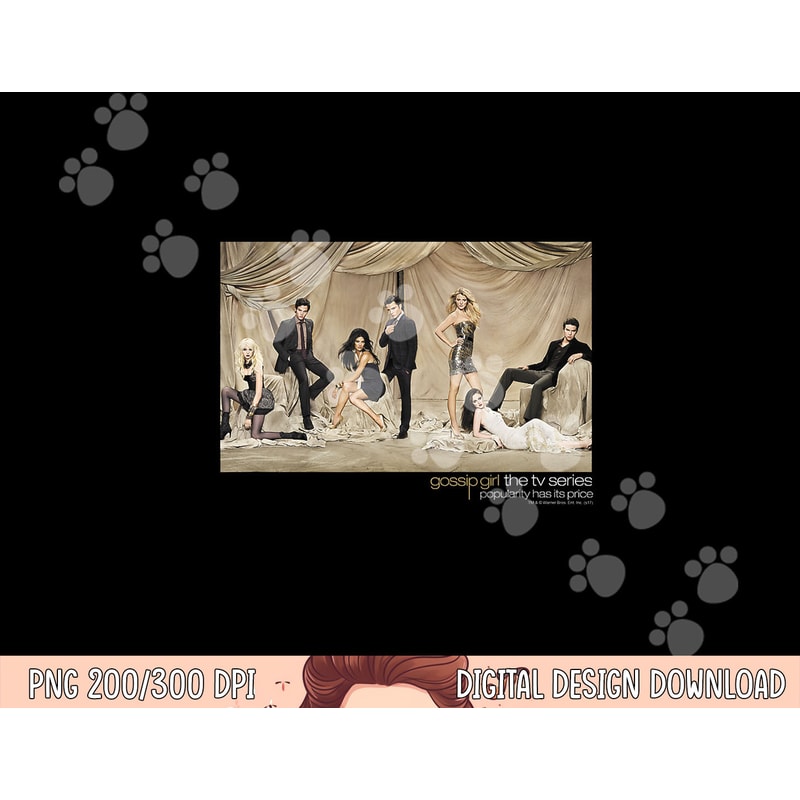 Gossip Girl Curtains png, sublimation .jpg