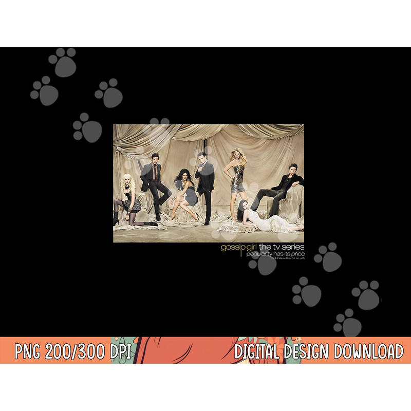 Gossip Girl Curtains png, sublimation .jpg