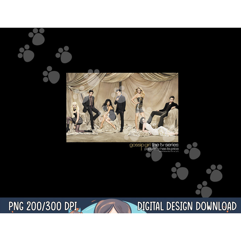 Gossip Girl Curtains png, sublimation .jpg