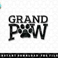 grandpaw dog grandpa shirts grand paw gifts men dad father png, sublimation, digital download