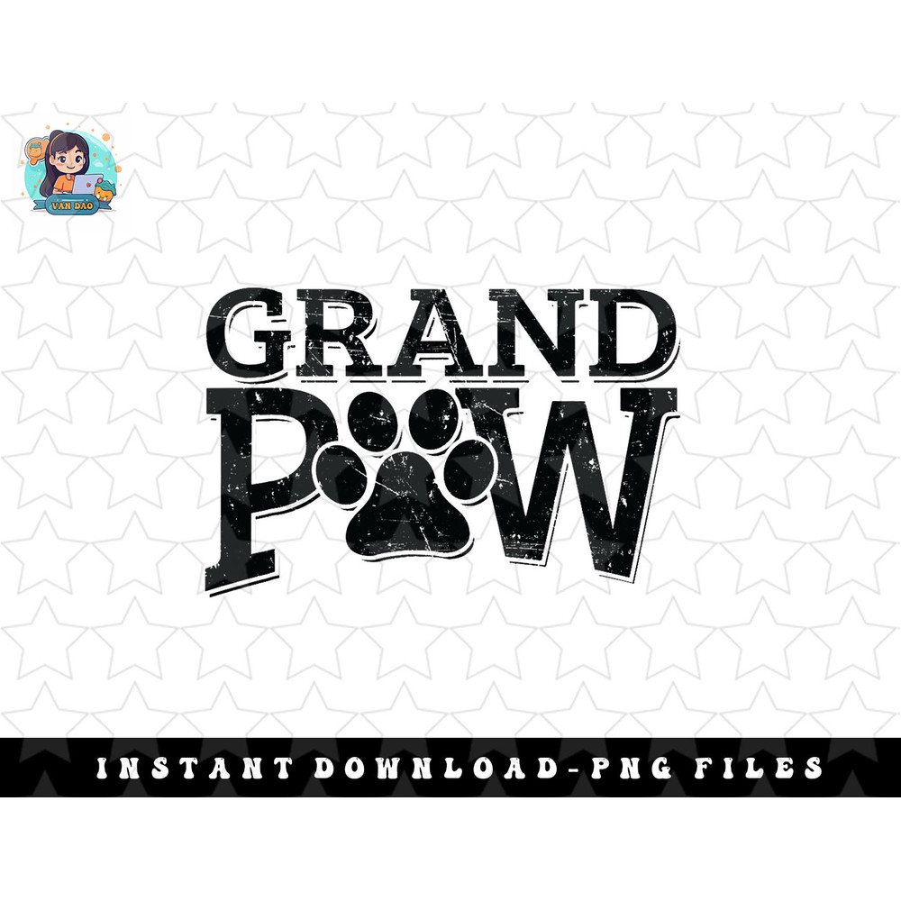 Grandpaw Dog Grandpa Shirts Grand Paw Gifts Men Dad Father png, sublimation, digital download.jpg