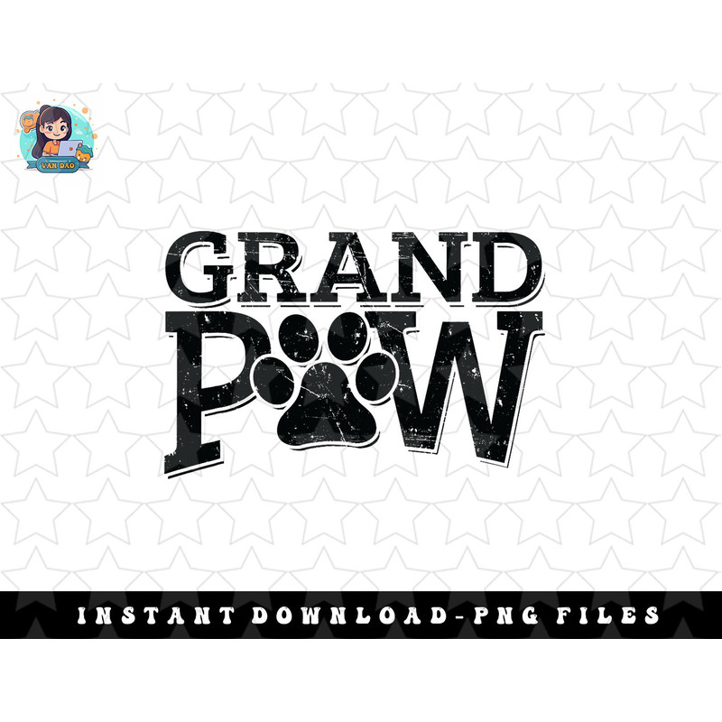 Grandpaw Dog Grandpa Shirts Grand Paw Gifts Men Dad Father png, sublimation, digital download.jpg