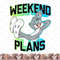 Looney Tunes Bugs Bunny Lounging Weekend Plans Gradient png, sublimation, digital download .jpg