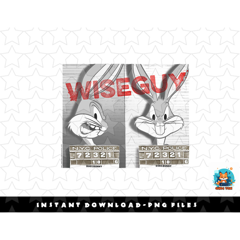 Looney Tunes Bugs Bunny Wiseguy png, sublimation, digital download.jpg