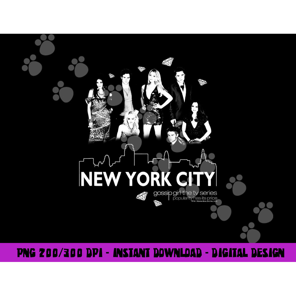 Gossip Girl NYC  png, sublimation .jpg
