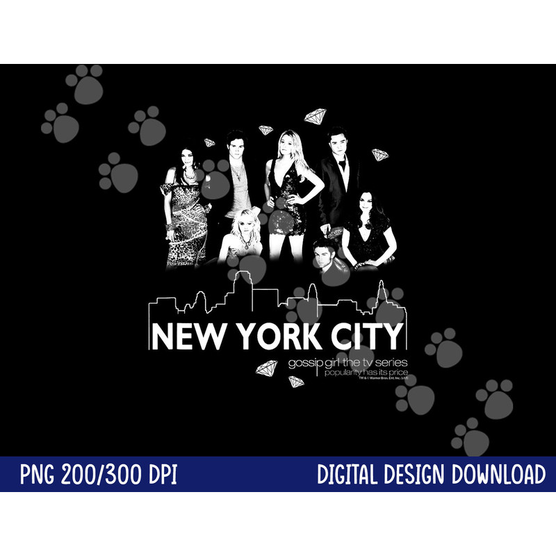 Gossip Girl NYC png, sublimation .jpg