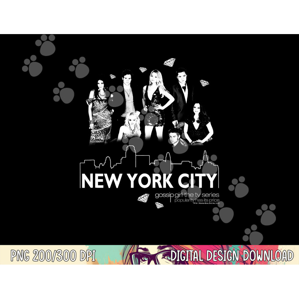 Gossip Girl NYC png, sublimation .jpg