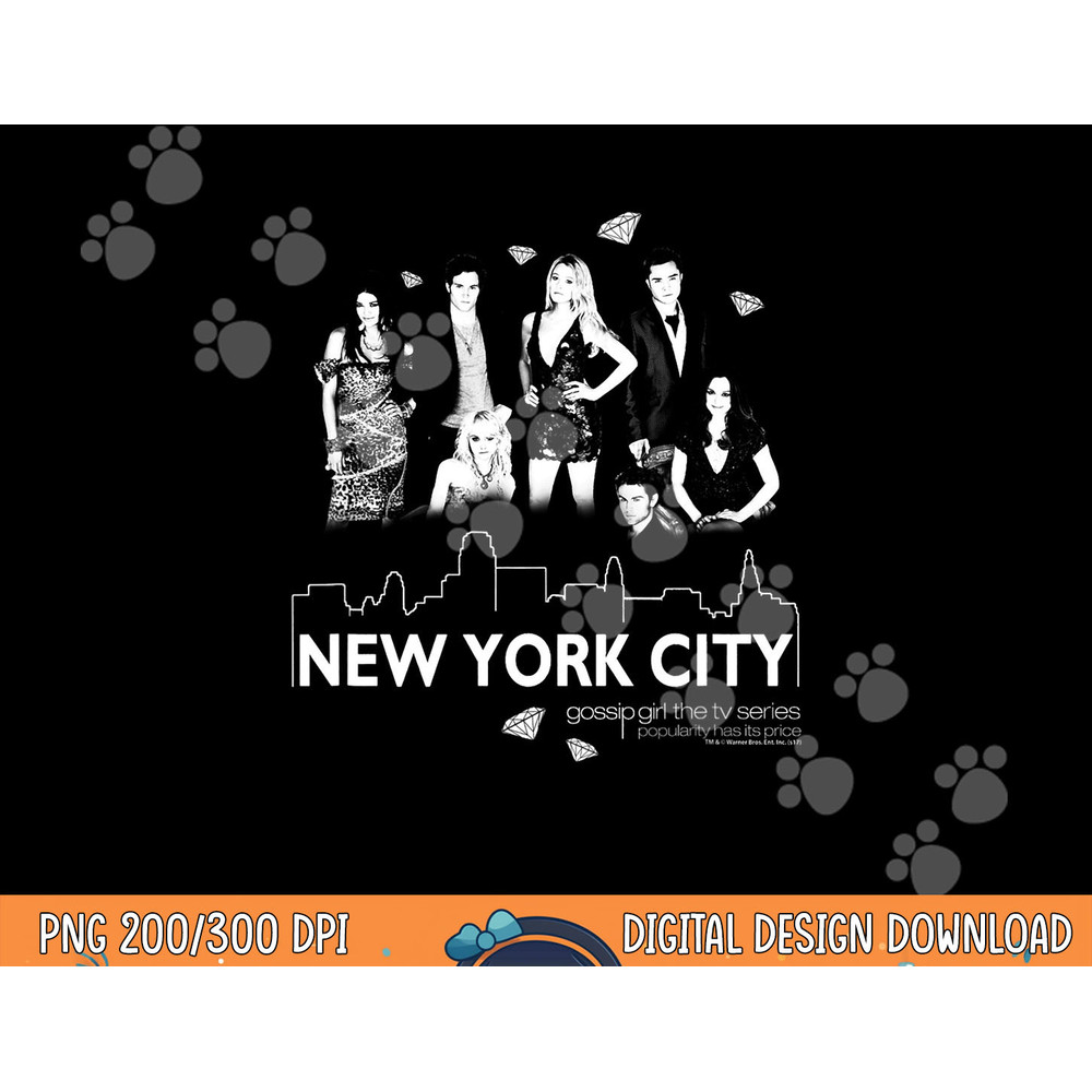 Gossip Girl NYC  png, sublimation .jpg