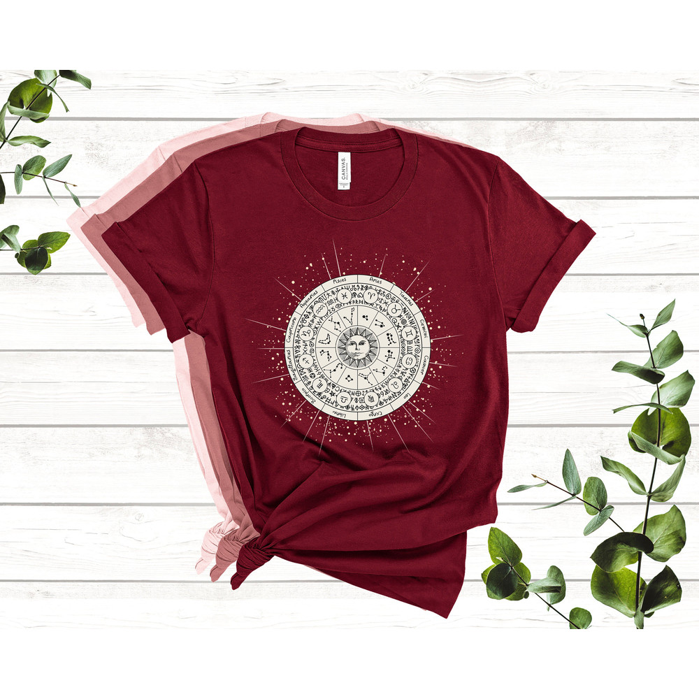 Astrology Shirt, Zodiac Shirt, Horoscope Gift, Birthday Gifts, Zodiac Signs Shirt, Astrology Gift, Horoscope Constellations Shirt - 2.jpg