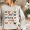 Butterfly Sweatshirt, Fall Sweatshirt, Floral shirt, Butterfly Lover, Butterfly Graphic, Women Tee, Valentine Gift - 2.jpg