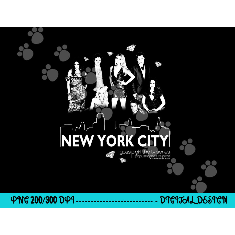 Gossip Girl NYC Longsleeve T Shirt Long Sleeve png, sublimation .jpg