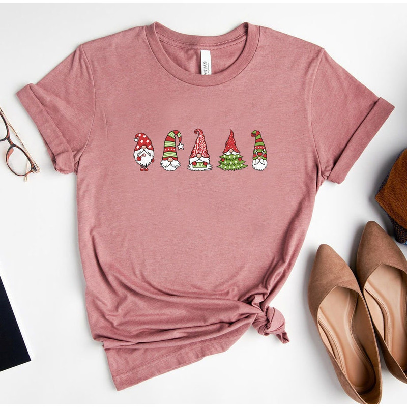 Christmas Gnome Tshirt - Cute Gnomies Tshirt - Merry Christmas T-shirt - Gnome For The Holidays Shirt - Cute Christmas Tee - 4.jpg