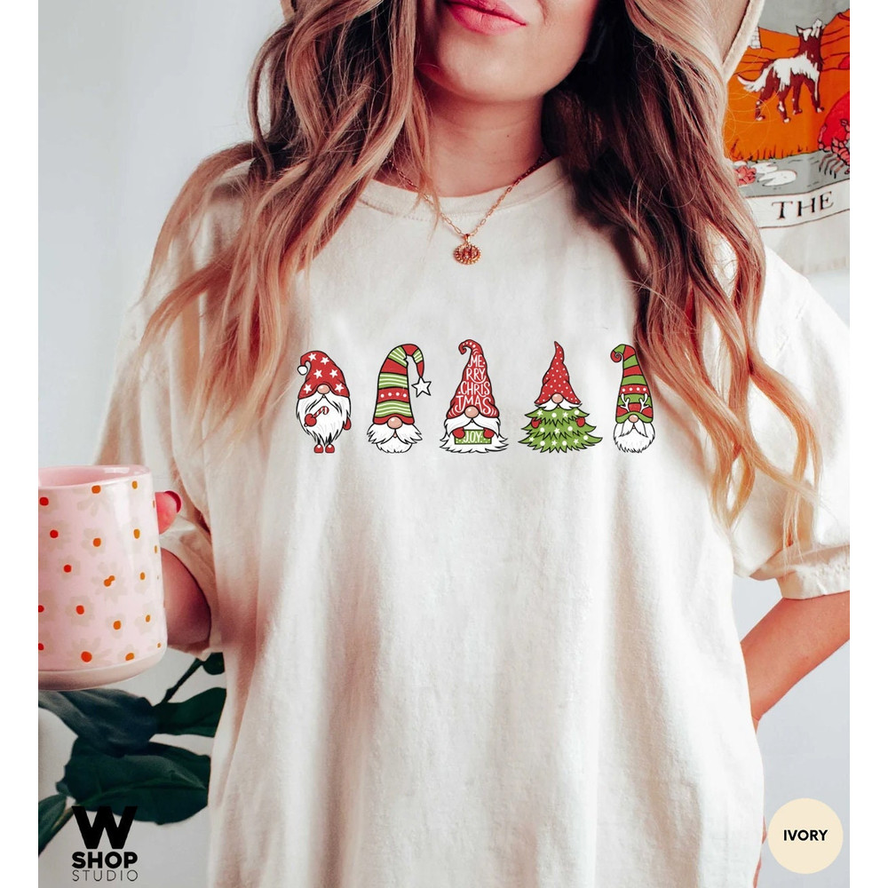 Christmas Gnomes, Gnome Christmas, Cute Christmas Shirt, Buffalo Plaid Gnome, Gnome Funny Shirt, Holiday Gnome Shirt, Christmas Gnome Tee - 2.jpg