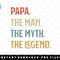 I Am The Papa The Man The Myth And The Legend Father Gift png, sublimation, digital download.jpg