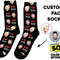 Custom Face Socks, Anniversary Photo Personalized Socks, Valentine i love you Socks, Gift for Her, Girlfriend Boyfriend Gift, Picture Socks - 1.jpg