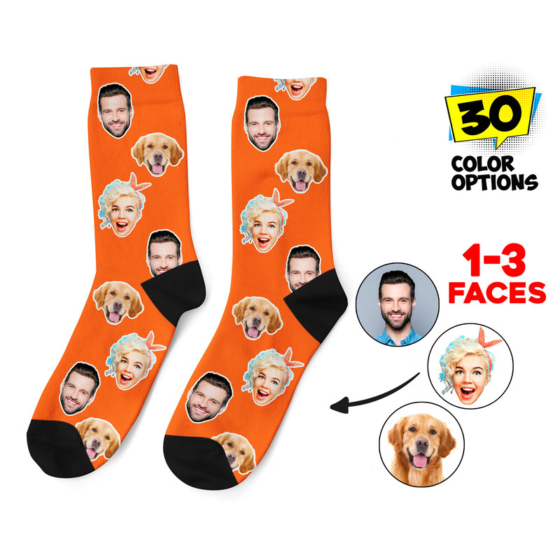 Custom Face Socks, Personalized Photo Socks, Picture Dog Socks, Pet Face on Socks, Customized Funny Photo Gift For Her, Him or Best Friends - 1.jpg