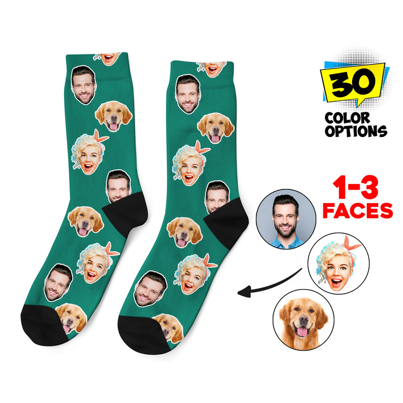 Custom Face Socks, Personalized Photo Socks, Picture Dog Socks, Pet Face on Socks, Customized Funny Photo Gift For Her, Him or Best Friends - 1.jpg