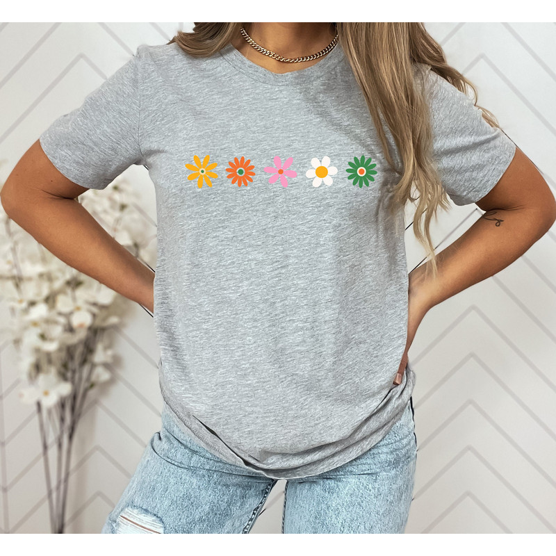 Daisy Women's Shirt, Wildflower Shirt, Spring Tee, Daisy Lover Shirt, Daisy Gift Shirt, Daisy Flower Tee, Vacation Gift Shirt,Mother Day Tee - 5.jpg