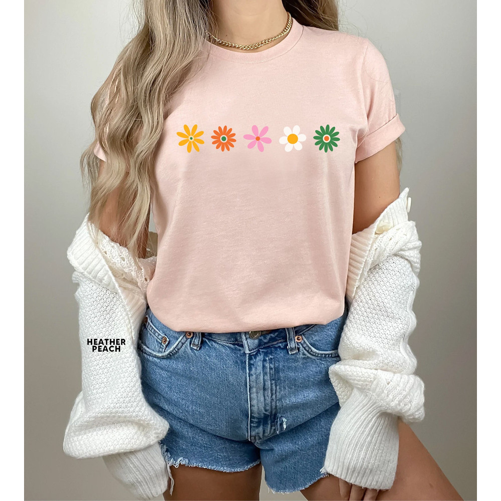 Daisy Women's Shirt, Wildflower Shirt, Spring Tee, Daisy Lover Shirt, Daisy Gift Shirt, Daisy Flower Tee, Vacation Gift Shirt,Mother Day Tee - 6.jpg