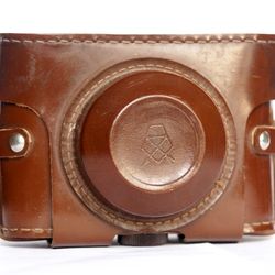 Smena-1 2 2M 3 4 genuine hard case camera bag leather LOMO USSR with strap