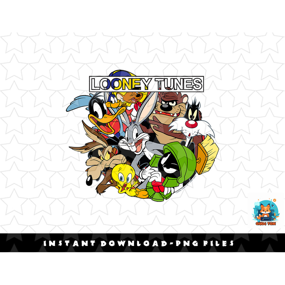 Looney Tunes Characters png, sublimation, digital download.jpg