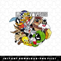 looney tunes characters png, sublimation, digital download