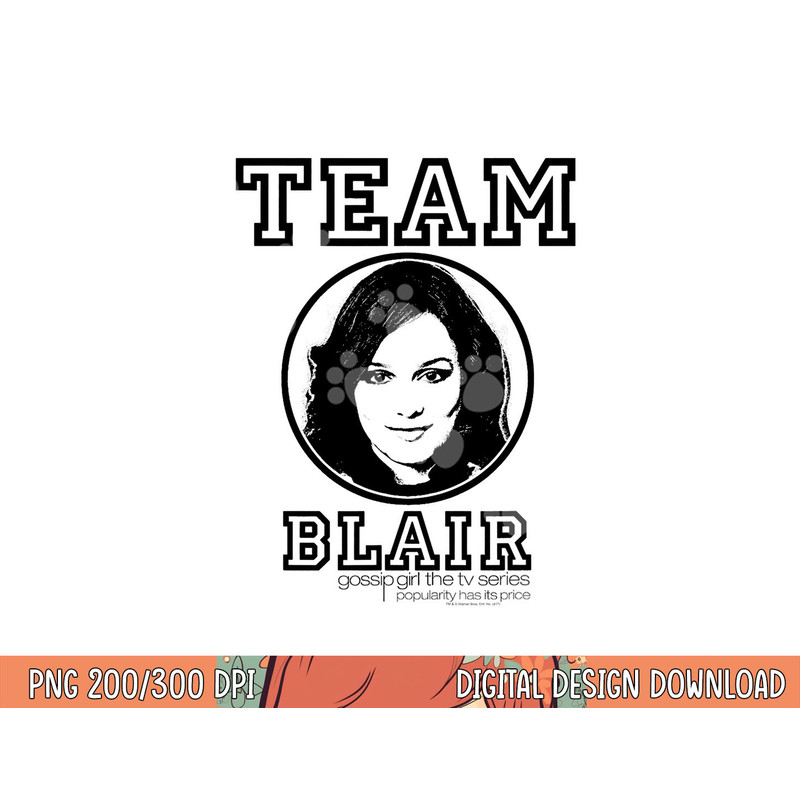 Gossip Girl Team Blair png, sublimation .jpg