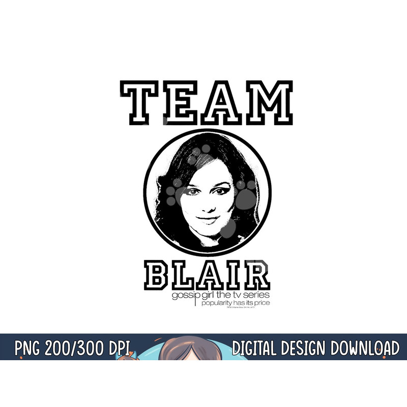 Gossip Girl Team Blair png, sublimation .jpg