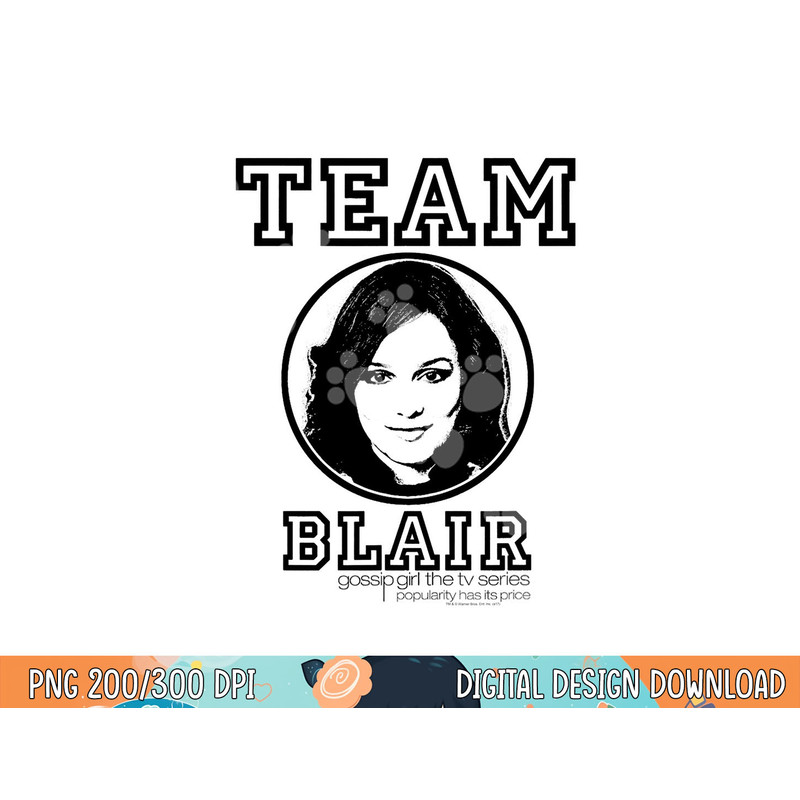 Gossip Girl Team Blair  png, sublimation .jpg