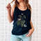 Flower Tank T shirt, Butterfly Gift for her, Women trendy tank, Spring concept, Wild meadow flower nature top, Floral Gardener Botanical - 4.jpg