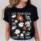 Flowers Tshirt, Boho Wildflowers Floral Nature Shirt, Tee, Vintage, Womens Graphic Tshirts, Graphic Tees For Women - 5.jpg