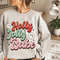Holly Jolly Babe Christmas, Retro Christmas sweatshirt, Retro Xmas sweatshirt, Christmas sweatshirt, Christmas, holiday apparel - 3.jpg