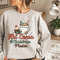 Hot Cocoa And Christmas Movies Sweater, Vintage Christmas Sweatshirt, Women's Cute Santa, Xmas Graphic Pullover, Holiday Ugly Sweater - 3.jpg