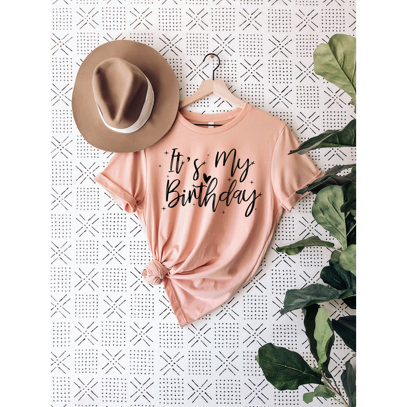 It's my birthday - hearts, Birthday Girl T-Shirts, Birthday Party shirt, Birthday Gifts, Bday Shirt - 2.jpg