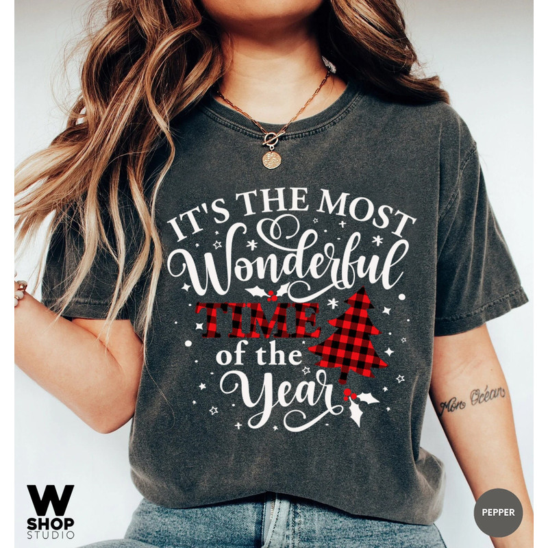 It's The Most Wonderful Time Of The Year Shirt, Christmas Shirt, Gift For Christmas, Merry Xmas shirt, Christmas T-Shirt - 2.jpg