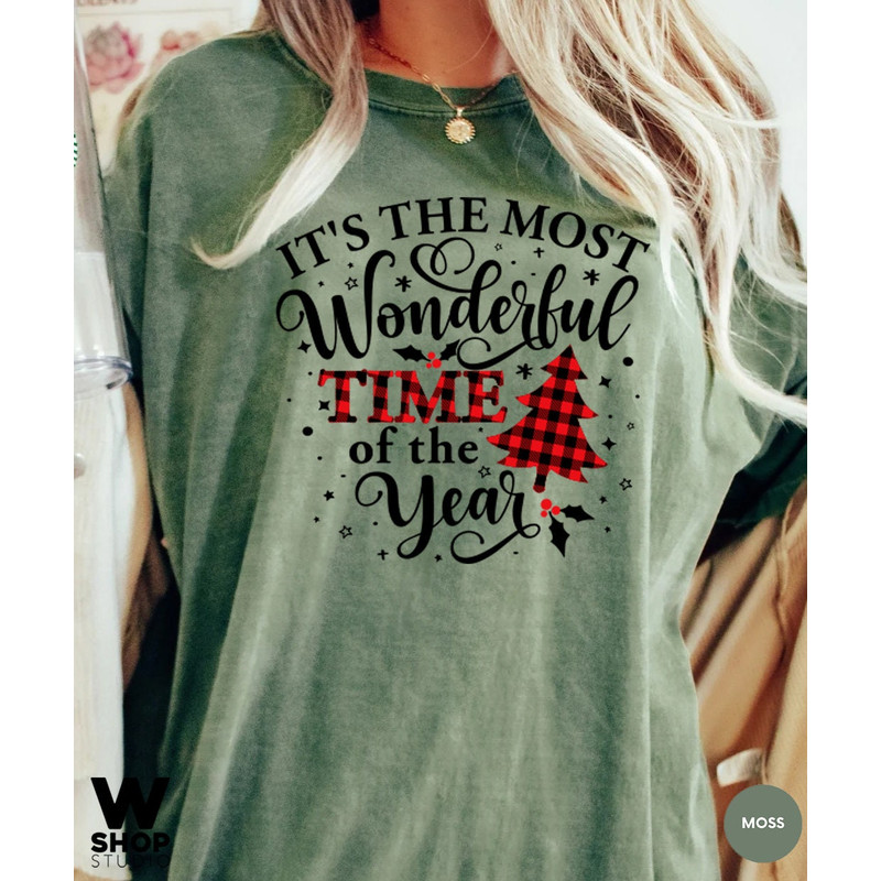 It's The Most Wonderful Time Of The Year Shirt, Christmas Shirt, Gift For Christmas, Merry Xmas shirt, Christmas T-Shirt - 3.jpg
