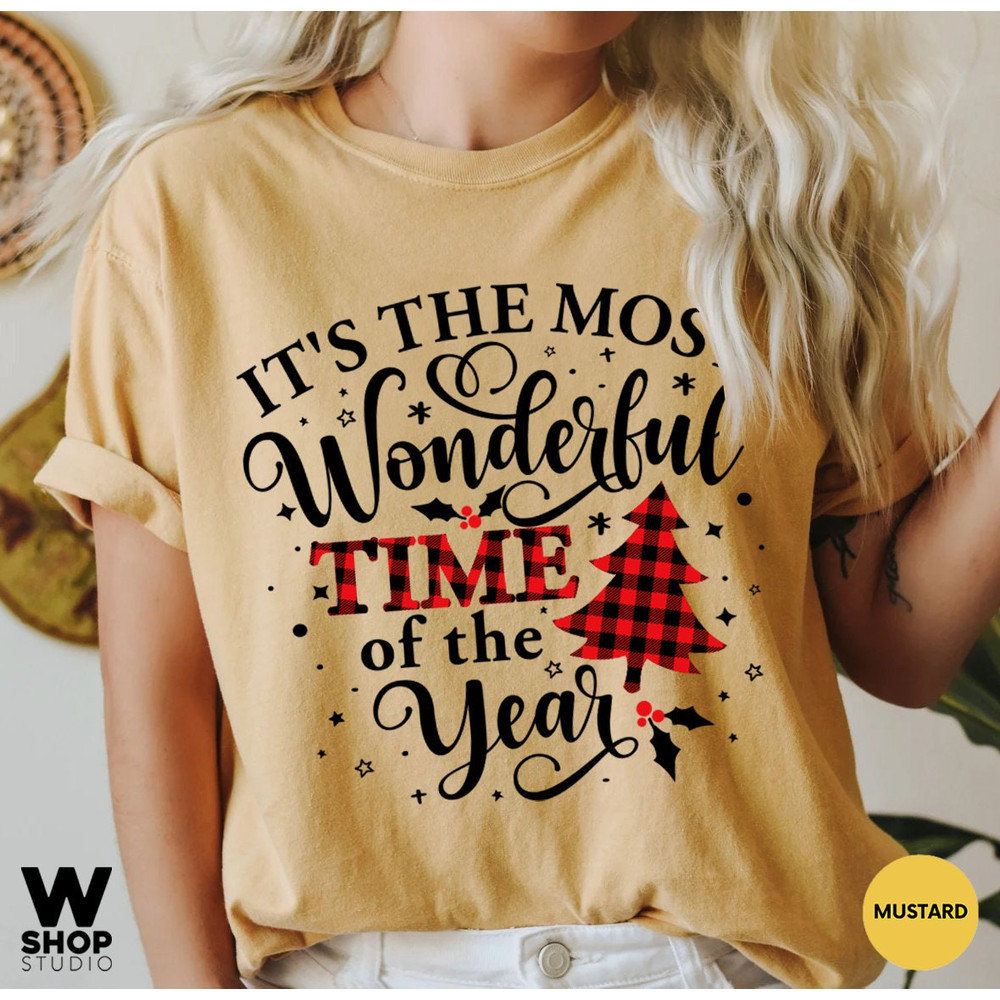 It's The Most Wonderful Time Of The Year Shirt, Christmas Shirt, Gift For Christmas, Merry Xmas shirt, Christmas T-Shirt - 4.jpg