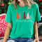 Ladies Merry Bright Christmas Shirt, Women Christmas Tree Shirt, Cute Christmas Shirt, Women Holiday Shirt, Graphic Tee - 3.jpg