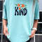 Kind Flower Shirt, Hippie Flower Shirt Aesthetic, Oversized Floral Graphic Tee, Wildflower Shirt, Bohemian T shirt, Boho Gift For Her - 8.jpg