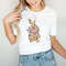 Leopard Bunny Shirt, Easter Shirt, Leopard Easter Bunny Shirt For Woman, Floral Easter Shirt, Leopard Bunny Tshirt, Cute Easter Bunny Tee - 1.jpg