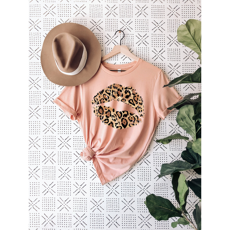 Leopard Lips - Lips Shirt, Mom shirt, Mom life, Cougar shirt, Leopard print, Lucious Lips shirt, Cheetah Print, Red Lips - 2.jpg