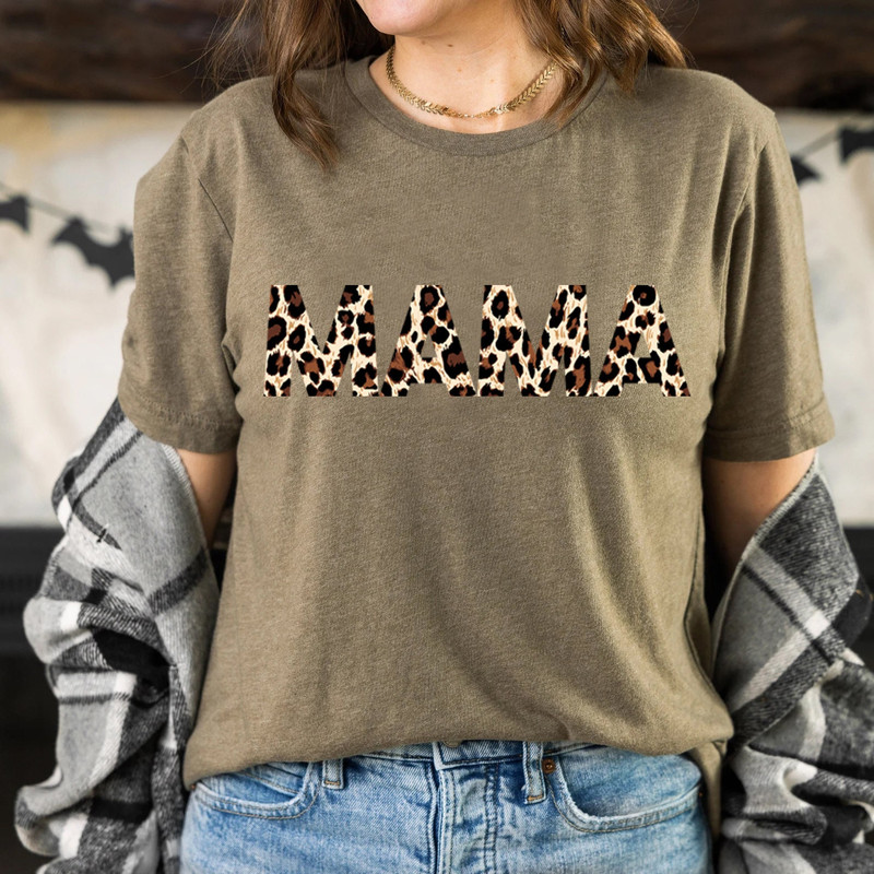 Leopard Mama Shirt Mom Shirt Shirt of Mom Mama Shirt Mama Tshirt Momlife Shirt Leopard Print Shirt Leopard Print Mama Shirt New Mom Gift Mom - 3.jpg