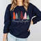 Merry & Bright Christmas Trees Sweatshirt, Christmas Sweatshirt, Holiday Sweater, Womens Holiday Sweatshirt, Christmas Shirt, Winter Shirt - 1.jpg