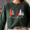 Merry & Bright Christmas Trees Sweatshirt, Christmas Sweatshirt, Holiday Sweater, Womens Holiday Sweatshirt, Christmas Shirt, Winter Shirt - 3.jpg
