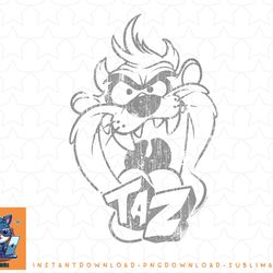 looney tunes faded taz png, sublimation, digital download