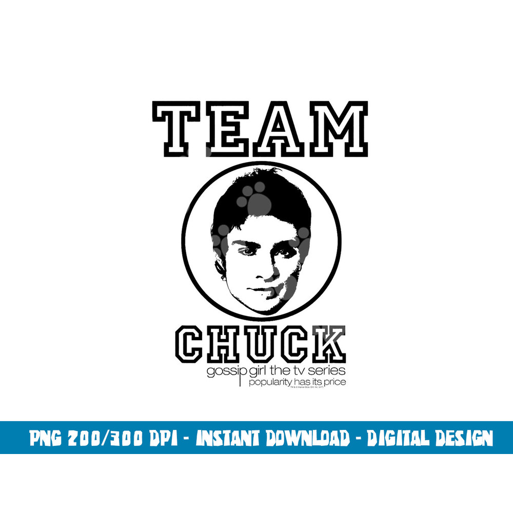 Gossip Girl Team Chuck png, sublimation .jpg